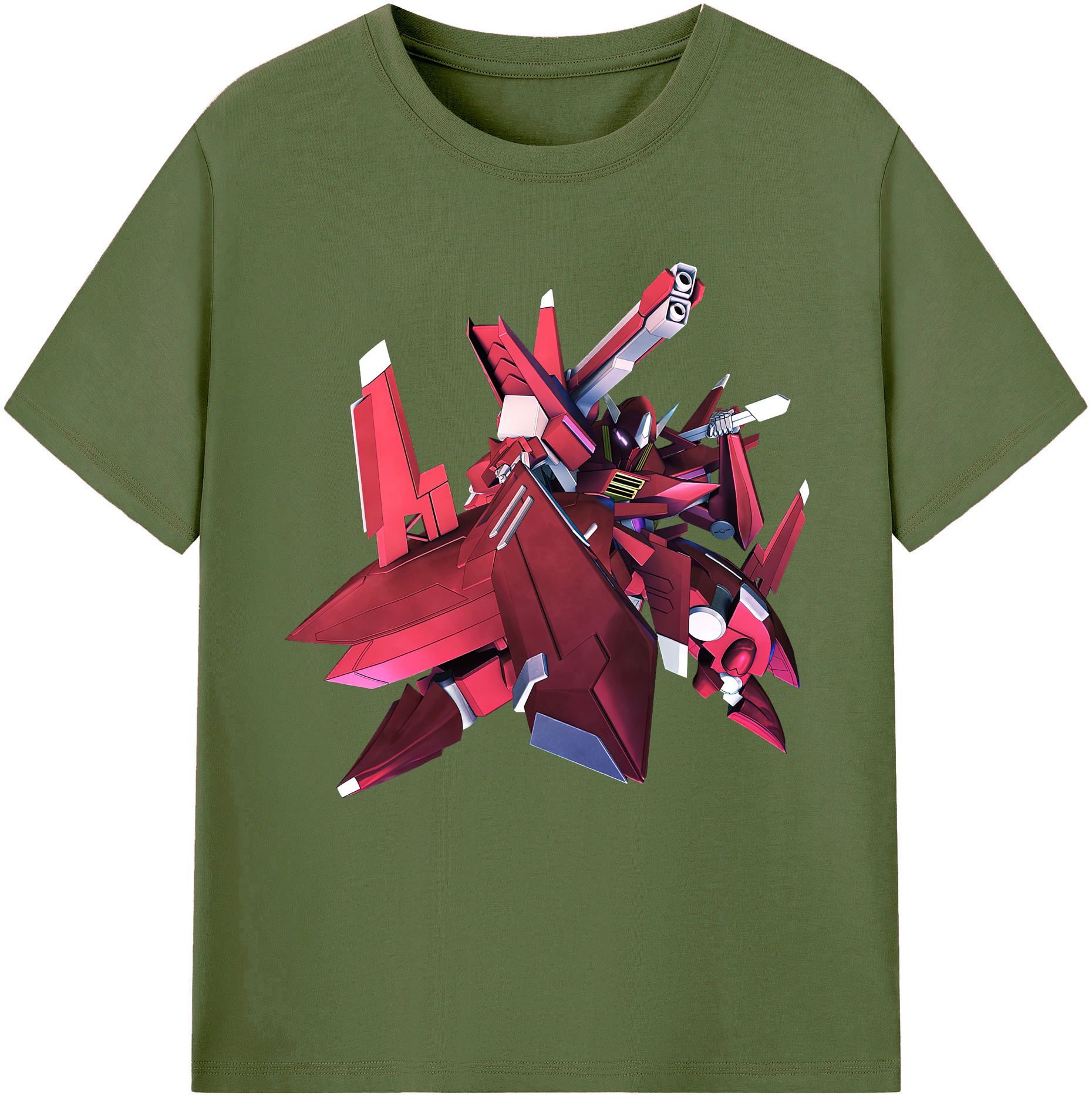 （画像用） 機動戦士ガンダム Mobile Suit Gundam 綿100％半袖Tシャツ（フロントプリント）